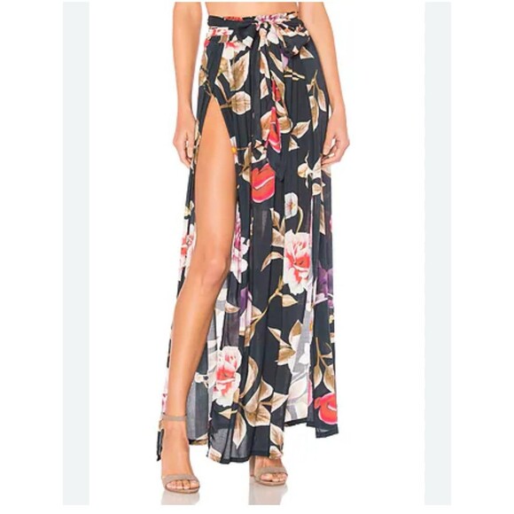 Agua Bendita Amaia Skirt In Jasmine Sz L Bohemian Beach Resortwear Summer - Picture 1 of 12